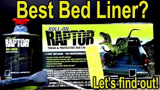 Best Bed Liner ROLL ON Raptor Herculiner Durabak POR15 DupliColor Iron Armor Flex Seal [upl. by Eivets487]