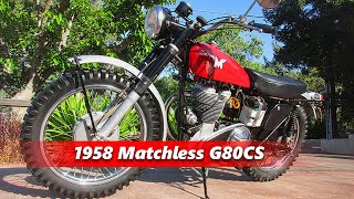 1956 Matchless G80CS [upl. by Will]