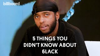 Here Are Five Things You Didnt Know About 6lack  Billboard [upl. by Fish638]