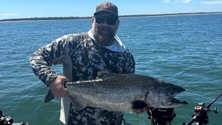 Astoria Oregon Buoy 10 Season opener 2024 Chinook Salmon Fishing [upl. by Milli]