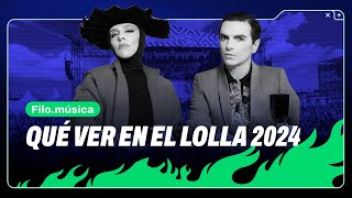 LOLLAPALOOZA ARGENTINA 2024 ARTISTAS ARGENTINOS PARA DESCUBRIR  Filomúsica [upl. by Bartholemy]