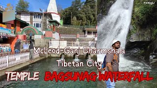 Bhagsunag Waterfall McLeodGanj Dharamshala  Bhagsunag Temple  McLeodGanj Tourist Places [upl. by Lanctot]