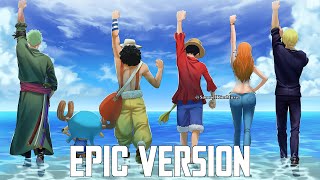 ONE PIECE OP  We Are  EPIC VERSION Drums of Liberation [upl. by Kcirtemed]