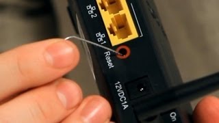 How to Reset a Router  Internet Setup [upl. by Htiduy619]