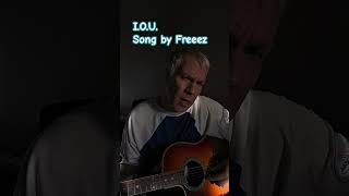 acousticcover freeez iou ioufreeez 1983 1980music oldschool guitartok [upl. by Yejus]