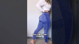 Best Workout Legging Gymshark Flex High Waisted Leggings Try On Review Haul [upl. by Horsey]