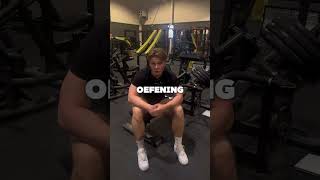 Hoe lang duurt mijn chestday gym howtobuildmuscleforskinnyguys aesthetic [upl. by Dranyl]