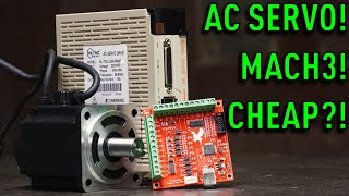 How To Setup AC Servos with Mach3 USB RNR Board [upl. by Clothilde689]