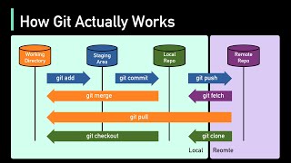 How Git Works Explained in 4 Minutes [upl. by Mauretta]