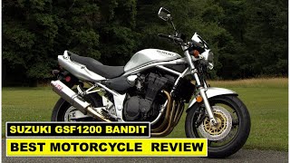 SUZUKI GSF1200 BANDIT BEST MOTORCYCLE REVIEW Brilliant performance and handling 1996 2006 [upl. by Bilbe]