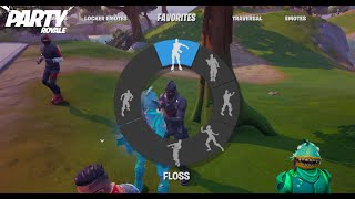 Moisty Merman Flexing The RAREST EMOTES In Fortnite Floss Tidy Fresh Rambunctious vivacious [upl. by Yrocaj]