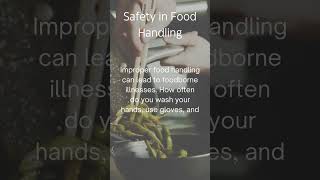 Safety in Food Handling [upl. by Llezom]