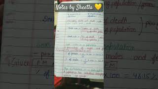 ✨♪ Organism and population♪ class 12 notes for neet  boards 2025 By Sheetla 😻 [upl. by Aliek173]