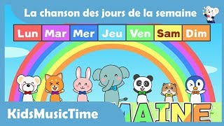 La chanson des jours de la semaine  Comptine pour apprendre les jours de la semaine [upl. by Laekcim799]