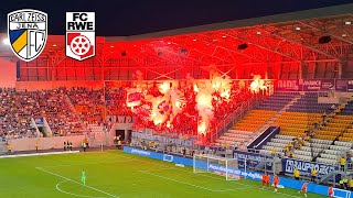 FC Carl Zeiss Jena vs RotWeiß Erfurt 51 • Stadionatmosphäre  Thüringenderby 202425 [upl. by Mercy841]