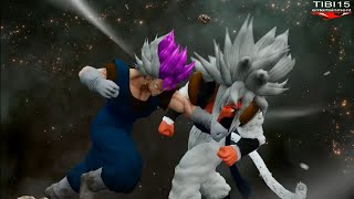 Gogeta Super Saiyan 5 VS Ultra Vegito  Part 2 [upl. by Narih]