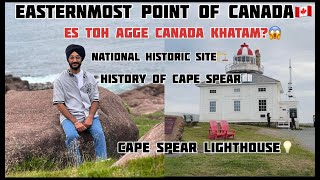 Easternmost Point of Canada 🇨🇦 Cape Spear Lighthouse  End of North America History [upl. by Reinhart]