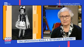 Lidia Maksymowicz la bimba sopravvissuta agli orrori di AuschwitzOggi è un altro giorno 25012022 [upl. by Drusus]