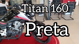 Lançamento Titan 2025 Honda Preta [upl. by Adiaros710]