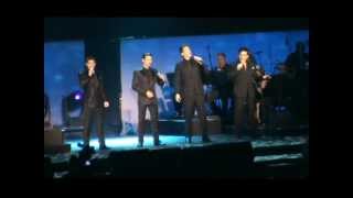 Il Divo Greatest Hits Tour in Amsterdam Ziggo Dome 29032013  first 6 songs [upl. by Hamirak]