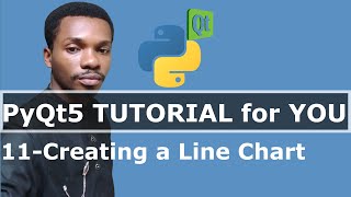 PyQt5 Tutorial 11  Creating a Line Chart with QtChart [upl. by Kcirneh664]