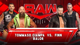 Tommaso Ciampa vs Finn Balor  Raw Preview  WWE 2K23 [upl. by Nnylsia]