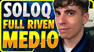 🤪¡JUEGO SOLO RIVEN MID EN RANKED DESCUBRE COMO GANAR ASI [upl. by Nirad]