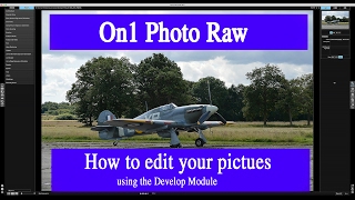 On1 Photo Raw Develop module how to edit your images Lightroom alternative [upl. by Acirred428]