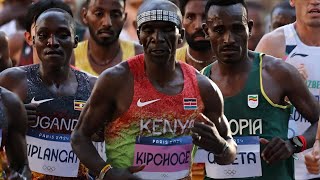 Eliud Kipchoge Paris Olympic ends in Heartbreak [upl. by Rhynd314]