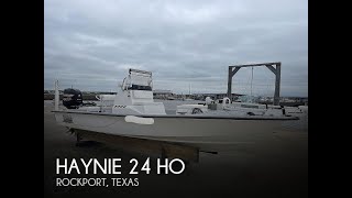 Used 2014 Haynie 24 HO for sale in Rockport Texas [upl. by Osbert991]