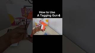 HOW TO REMOVE TAGGING BARB FROM TAGGING GUN [upl. by Hsirrap493]