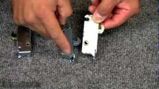 HowTo Identify amp Replace a Sliding Glass Door Mortise Lock [upl. by Hymen]