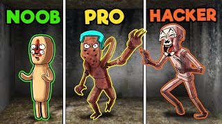 Minecraft  SCP MORPH HIDE AND SEEK NOOB vs PRO vs HACKER [upl. by Lebiralc]