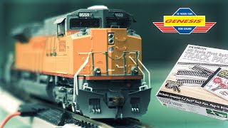 Testing Athearn Genesis 20 Union Pacific SD90MACH Model Train on Bachmann Model Track Pack Set [upl. by Croft]