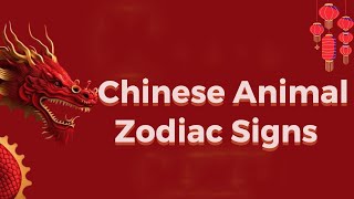 Chinese zodiac signs and years chart [upl. by Herzberg]