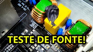 REVIEW DA FONTE Cooler Master Masterwatt 550W Bronze Será que sobrevive [upl. by Camarata]