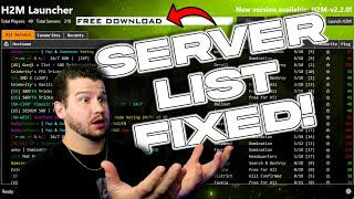 FREE H2M LAUNCHER EASY DOWNLOAD FIXED SERVER LIST [upl. by Traggat]