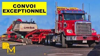 BEST OF EXCAVATORS LEAVING CONEXPO LAS VEGAS OVERSIZE LOAD TRUCKS 6 [upl. by Lacie41]