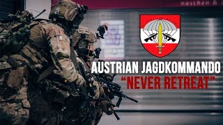 Austrian Jagdkommando Special Forces  quotDu bist ein Soldatquot [upl. by Aylward]