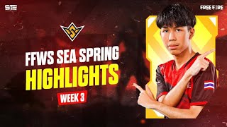 FFWS SEA 2024 Spring Week3 Highlights x Stalwart Esports STE [upl. by Oryaj]