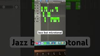 Jazz but it’s microtonal jazz music microtones [upl. by Annahsed]