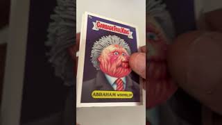 GarbagePailKids Chrome 6 Booster Pack Opening gpk booster chrome tcg ebay reddit asmr [upl. by Notsrik86]