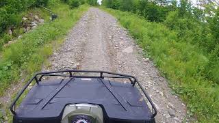 Kingfield and Carrabasset Valley Maine ATV Trip 7  7 [upl. by Maryjane]