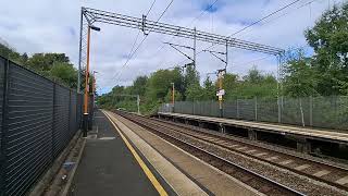 Transport For Wales Class 158 Super Sprinters Passing Smethwick Galton Bridge Station [upl. by Hildagard]