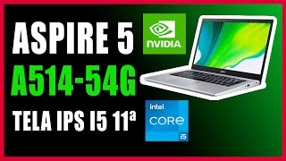 ACER ASPIRE 5 A51454G 54Y4 REVIEW  TESTE EM JOGOS Vale a Pena [upl. by Whitver]