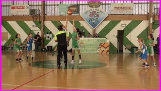 Basket U11F D2 Champ 13 1er QT Pennes Mirabeau vs Rousset 16 mars 2019 [upl. by Jahdol625]