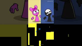 Incredibox Sprunki  APT ft Pinki Oren amp Black Happy vs Horror Version  Blue Bouncing Square [upl. by Annuahs]