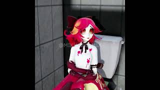 MMD Hazbin Hotel Bathroom Vine [upl. by Tiloine528]