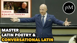 Latin Poetry amp Conversation using Virgil to become better Latin speakers Living Latin in NYC 2023 [upl. by Azer]