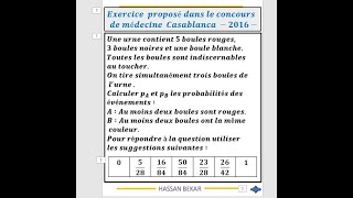 Exercice 8 Probabilité [upl. by Duester137]